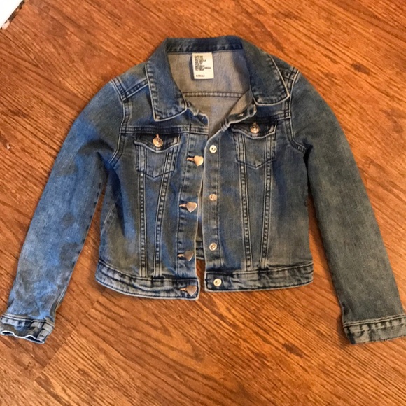 h&m girls denim jacket